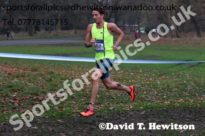 Senior men's European Cross Country Trials, Sefton Park, Liverpool. Photo: David T. Hewitson/Sports for All Pics